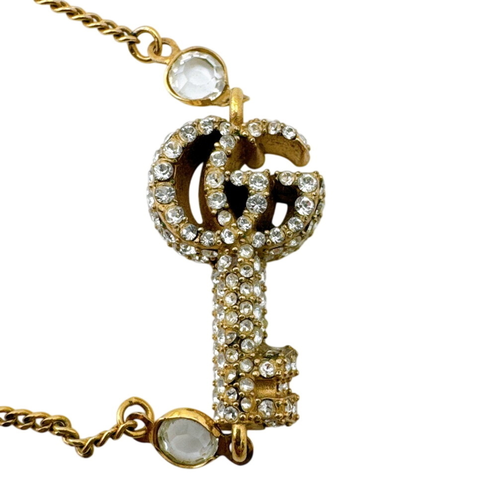 LOUIS VUITTON Gold Monogram Heart Earrings - Picture 8 of 12